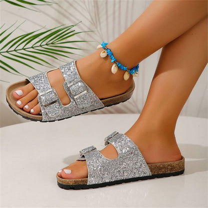 Sandales Sequins tendance été