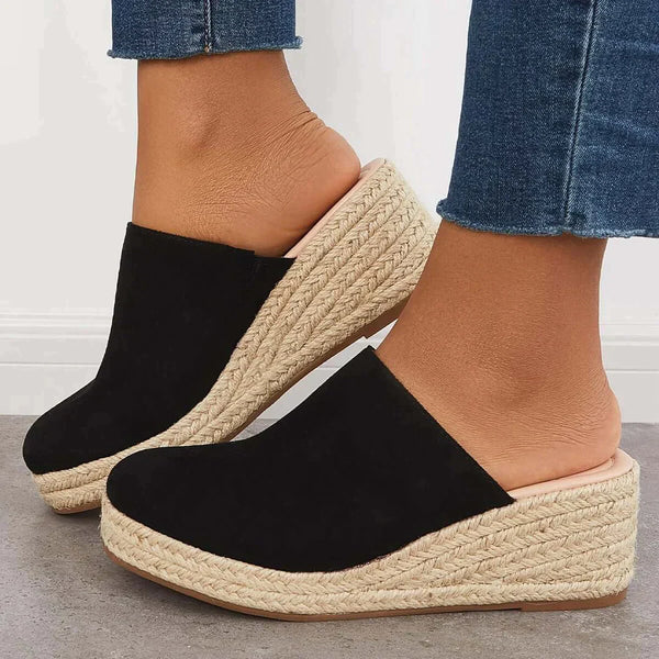 Sandales à espadrilles pour femmes