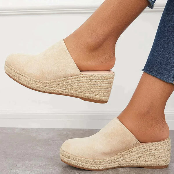 Sandales à espadrilles pour femmes