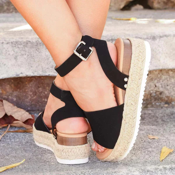 Sandales à plateforme Espadrilles pour femmes