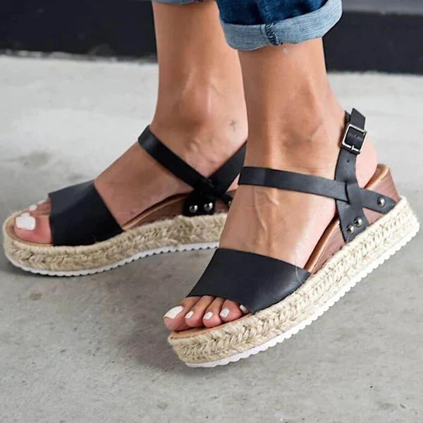 Sandales à plateforme Espadrilles pour femmes