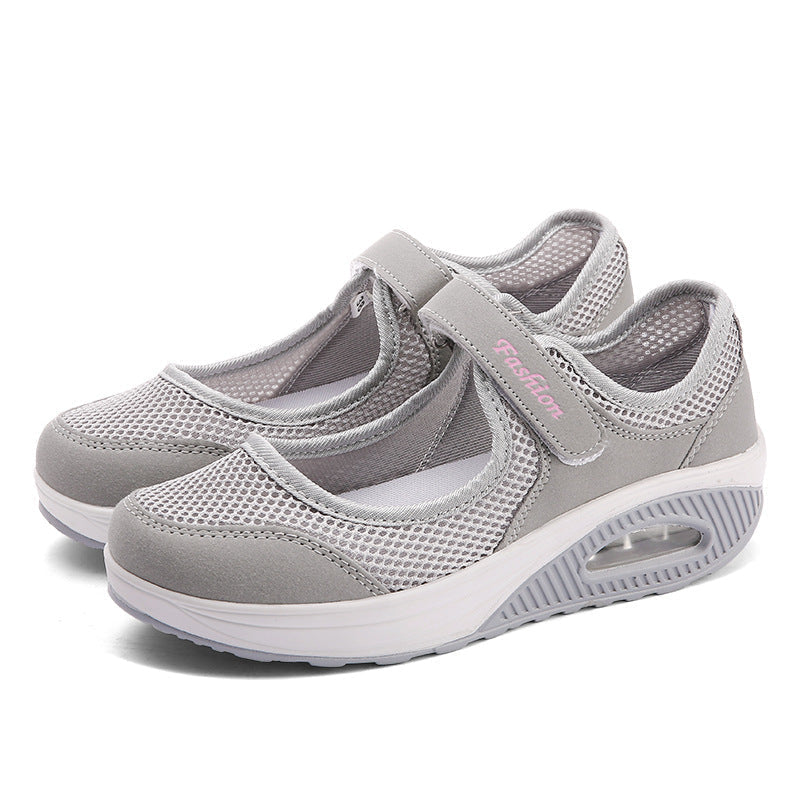 Running Mesh Walking Slip-On Tennis Gym Shoes