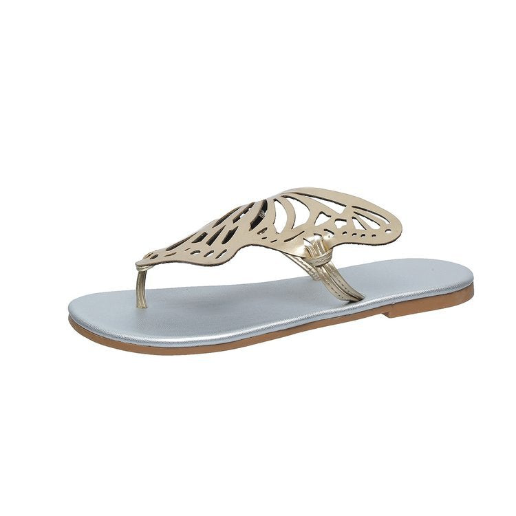 Summer New Silver Elegant Casual Sandals