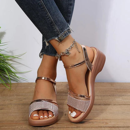 Women Summer Ankle Strap Platform Sandals