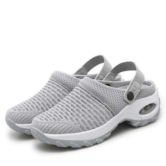 Plateforme à coussin d'air pour femmes Mules Sneaker Sandales