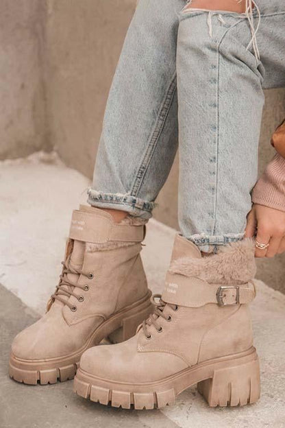 Bottes de combat tendance et confortables