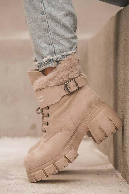 Bottes de combat tendance et confortables