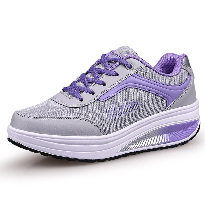 Tennis Shoes Soft Heightening Bottom Shoes Women