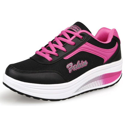 Tennis Shoes Soft Heightening Bottom Shoes Women