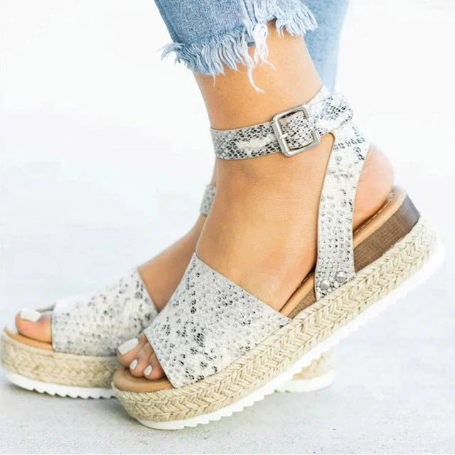 Sandales à plateforme Espadrille pour femmes