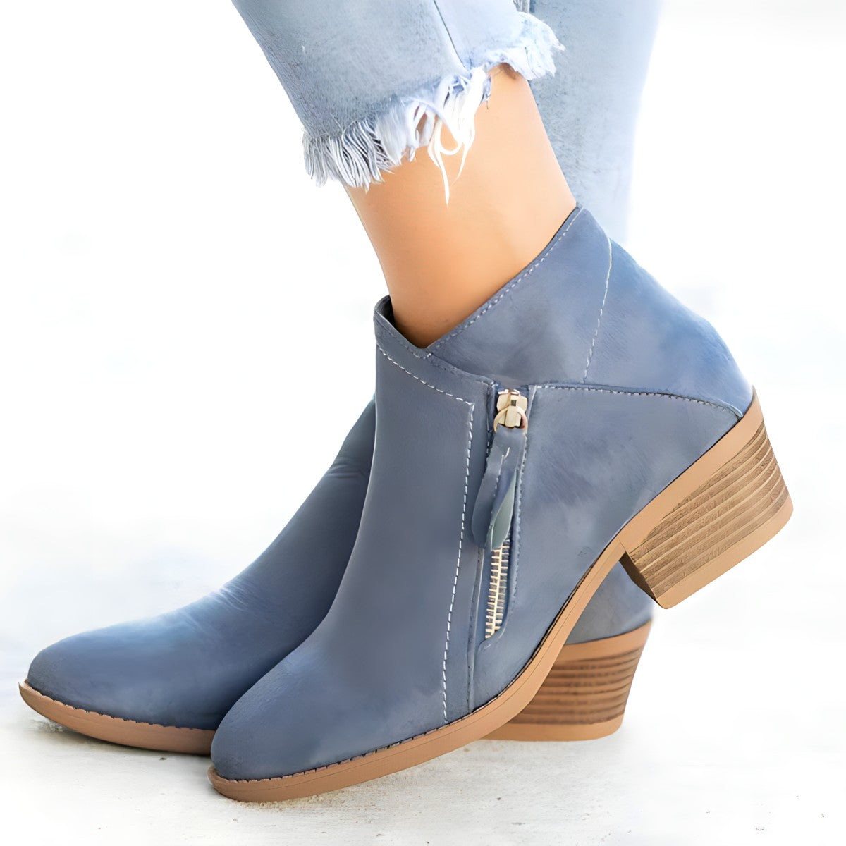 Bottines en daim Chaussures pour femmes