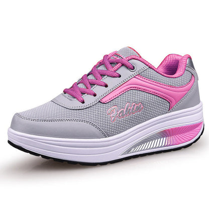 Tennis Shoes Soft Heightening Bottom Shoes Women