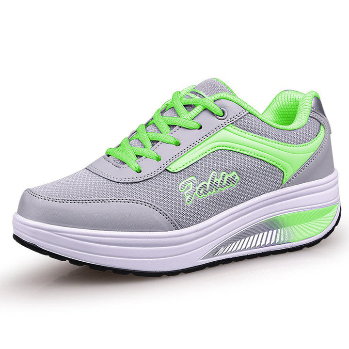 Tennis Shoes Soft Heightening Bottom Shoes Women