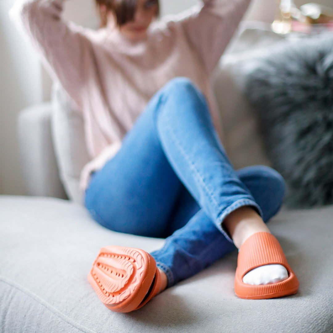 Chaussons d'été à semelle épaisse