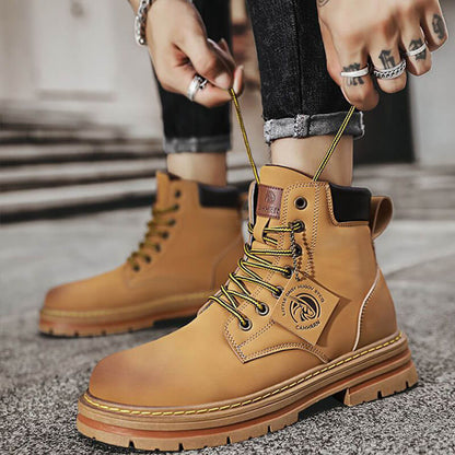 Bottes de combat classiques et élégantes pour hommes