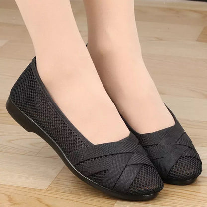 Chaussures pour femmes Chaussures plates rétro